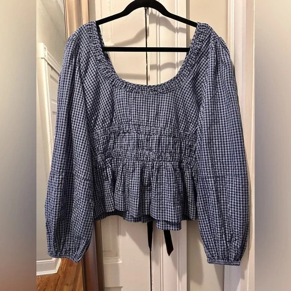 Damson Madder Dakota Blouse - Picture 2 of 4